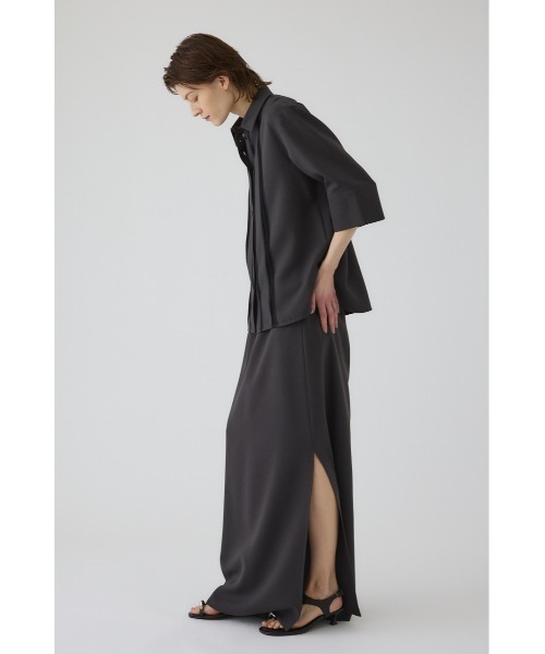 RIM.ARK（リムアーク）の「Side slit maxi SK サイド スリット マキシ スカート（スカート・レディース・ネイビー/ブラック/グレー・36/38）」の12枚目の写真