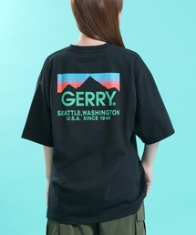 【GERRY】別注 カラーボックスロゴ半袖Tシャツ