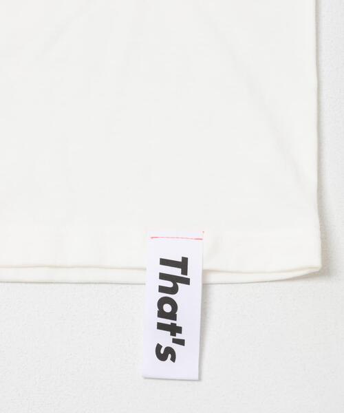 THE GOODLAND MARKET（ザグッドランドマーケット）の「That’s　The Tee [Made in Japan]（Tシャツ/カットソー・メンズ・ホワイト・X-LARGE/LARGE/MEDIUM）」の5枚目の写真
