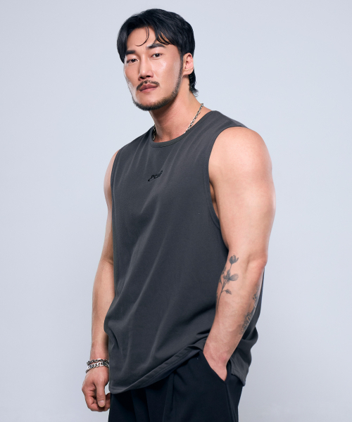 PHYSICAL GARMENTS（フィジカルガーメンツ）の「P2533 ライトシングルデイリーナシ [4COLOR]（Tシャツ/カットソー・メンズ・ブルー/ブラック/チャコール/イエロー・MEDIUM/LARGE/X-LARGE/XX-LARGE）」の8枚目の写真