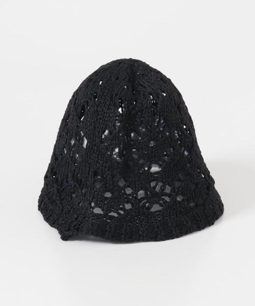 KBF（ケイビーエフ）の「クロシェベルHAT（ハット・レディース・ブラック/ベージュ系その他・ONE）」の6枚目の写真