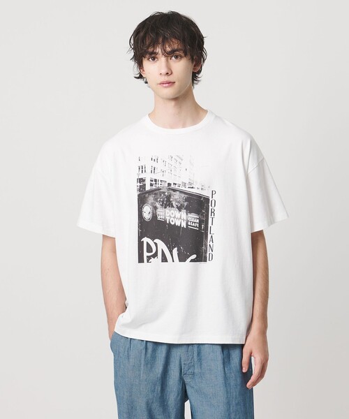 FILL THE BILL(フィルザビル)の「【別注】<FILL THE BILL>PORTLAND T/ポートランド Tシャツ(Tシャツ/カットソー・メンズ・ブラック/ホワイト・2/1)」の13枚目の写真