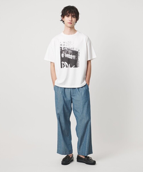 FILL THE BILL(フィルザビル)の「【別注】<FILL THE BILL>PORTLAND T/ポートランド Tシャツ(Tシャツ/カットソー・メンズ・ブラック/ホワイト・2/1)」の14枚目の写真