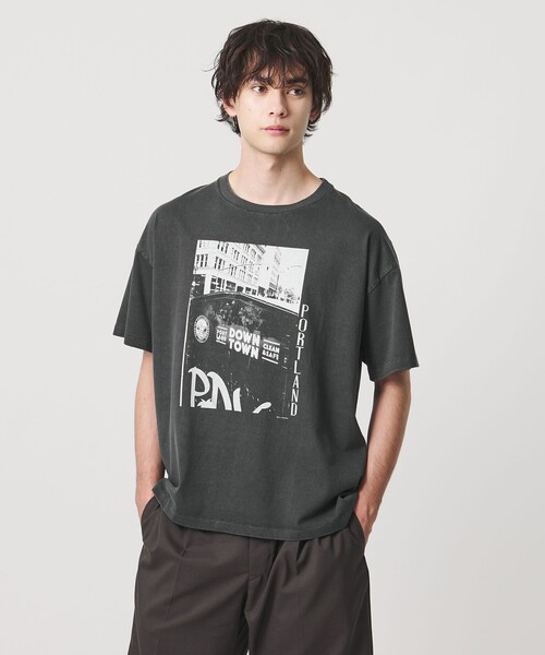 FILL THE BILL(フィルザビル)の「【別注】<FILL THE BILL>PORTLAND T/ポートランド Tシャツ(Tシャツ/カットソー・メンズ・ブラック/ホワイト・2/1)」の15枚目の写真