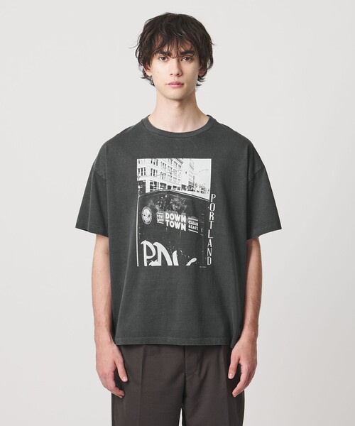 FILL THE BILL(フィルザビル)の「【別注】<FILL THE BILL>PORTLAND T/ポートランド Tシャツ(Tシャツ/カットソー・メンズ・ブラック/ホワイト・2/1)」の17枚目の写真