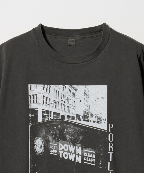 FILL THE BILL(フィルザビル)の「【別注】<FILL THE BILL>PORTLAND T/ポートランド Tシャツ(Tシャツ/カットソー・メンズ・ブラック/ホワイト・2/1)」の8枚目の写真