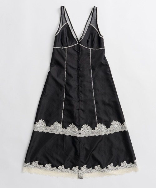 【今週土曜日まで掲載】メゾンスペシャル ワンピース セール】Sleeveless Lingerie-Style Dress/ノースリーブランジェリー