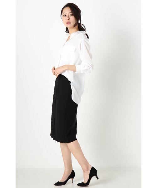 FIGARO Paris(フィガロパリ)の「エフォートレス ミリタリーシャツ◆(シャツ/ブラウス・レディース・ホワイト/ネイビー/カーキ・36/38)」の11枚目の写真