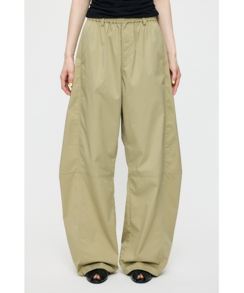 MOUSSY(マウジー)の「CURVE LINE EASY パンツ(スウェットパンツ・レディース・ブラック/カーキ/ホワイト・1/2)」の15枚目の写真
