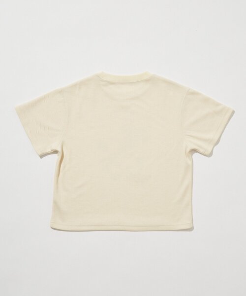 CIAOPANIC TYPY(チャオパニックティピー)の「【KIDS】リブアソート柄TEE【AMALFI】(Tシャツ/カットソー・キッズ・アイボリー/ブラウン・110/130/150)」の7枚目の写真
