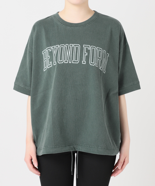 JOURNAL STANDARD(ジャーナルスタンダード)の「《追加2》ピグメントテンジクドロストTEE(Tシャツ/カットソー・レディース・グリーン/ストーン/ブラック/ホワイト系その他・FREE)」の5枚目の写真