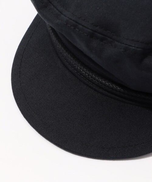 MAISON MICHEL(メゾンミッシェル)の「MAISON MICHEL New Abby Black Cotton キャスケット(ハンチング/ベレー帽・レディース・ブラック・S)」の5枚目の写真