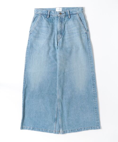 STUDIOUS(ステュディオス)の「Baggy jeans - Old vintage wash(Tシャツ/カットソー・メンズ・インディゴブルー・S)」の1枚目の写真