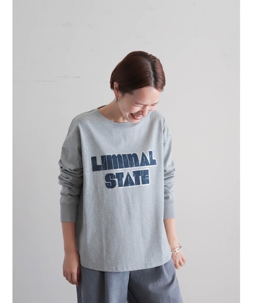 FIL DE FER(フィルデフェール)の「スター箔ロゴプリント ロンTEE(Tシャツ/カットソー・レディース・ホワイト/パープル/グレー・FREE)」の19枚目の写真
