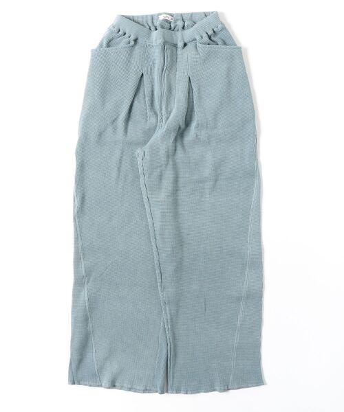 saby(サバイ)の「【saby/サバイ】別注 WAFFLE EASY PANTS(その他パンツ・メンズ・サックスブルー/ブラック/グリーン・2/1)」の1枚目の写真