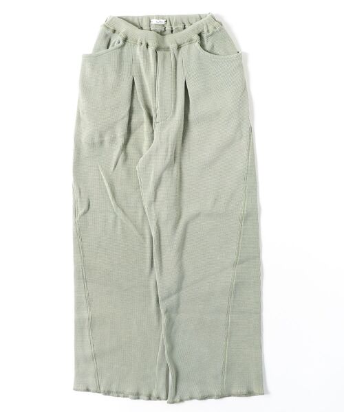 saby(サバイ)の「【saby/サバイ】別注 WAFFLE EASY PANTS(その他パンツ・メンズ・サックスブルー/ブラック/グリーン・2/1)」の3枚目の写真