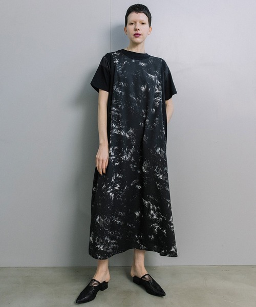 MARECHAL TERRE(マルシャルテル)の「2way Aラインドレス(ワンピース・レディース・ネイビー/ブラック/ライトグレー・MEDIUM)」の2枚目の写真