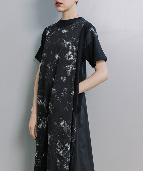 MARECHAL TERRE(マルシャルテル)の「2way Aラインドレス(ワンピース・レディース・ネイビー/ブラック/ライトグレー・MEDIUM)」の14枚目の写真