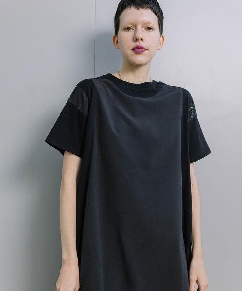 MARECHAL TERRE(マルシャルテル)の「2way Aラインドレス(ワンピース・レディース・ネイビー/ブラック/ライトグレー・MEDIUM)」の15枚目の写真