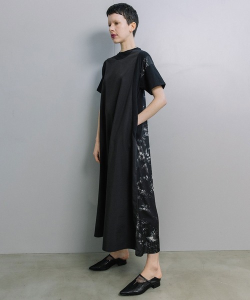 MARECHAL TERRE(マルシャルテル)の「2way Aラインドレス(ワンピース・レディース・ネイビー/ブラック/ライトグレー・MEDIUM)」の16枚目の写真