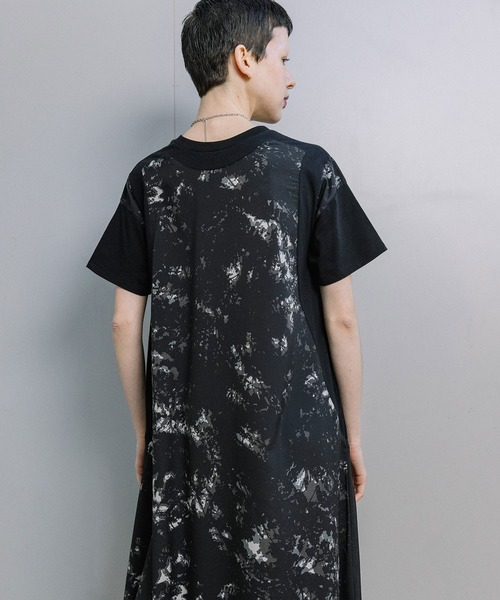MARECHAL TERRE(マルシャルテル)の「2way Aラインドレス(ワンピース・レディース・ネイビー/ブラック/ライトグレー・MEDIUM)」の9枚目の写真