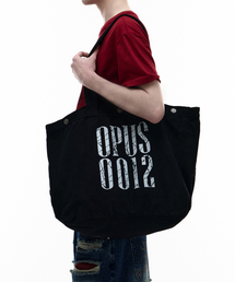 OPUS 0012（オーパス0012）の「Op. 10 OPUS DISTRESSED TOTE BAG BLACK（ショルダーバッグ）」