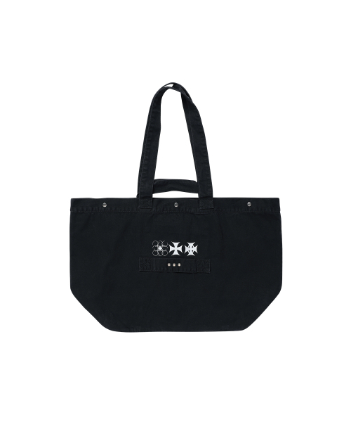 OPUS 0012(オーパス0012)の「Op. 10 OPUS DISTRESSED TOTE BAG BLACK(ショルダーバッグ・レディース・その他・FREE)」の3枚目の写真