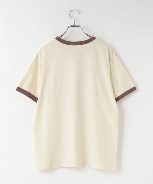 LOWRYS FARM(ローリーズファーム)の「MICKEY/リンガーT 903290(Tシャツ/カットソー・レディース・ブルー/ホワイト/グレー・FREE)」の8枚目の写真