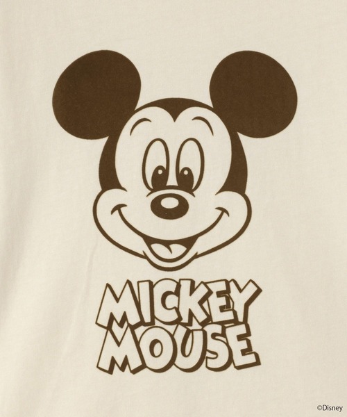 LOWRYS FARM(ローリーズファーム)の「MICKEY/リンガーT 903290(Tシャツ/カットソー・レディース・ブルー/ホワイト/グレー・FREE)」の13枚目の写真
