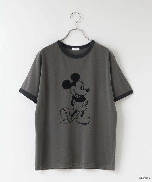 LOWRYS FARM(ローリーズファーム)の「MICKEY/リンガーT 903290(Tシャツ/カットソー・レディース・ブルー/ホワイト/グレー・FREE)」の16枚目の写真