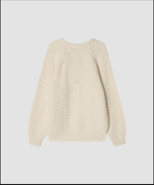 THE LILLE（ザ リル）の「Popcorn Round Knit_Ivory（ニット/セーター・レディース・その他・FREE）」の3枚目の写真