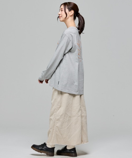KRIFF MAYER Lady's Collection（クリフメイヤーレディースコレクション）の「SUN&MOONロンT (コアラ)（Tシャツ/カットソー・レディース・カラフル/ブルー/ブラック/グレー/オフホワイト・LARGE/MEDIUM）」の10枚目の写真
