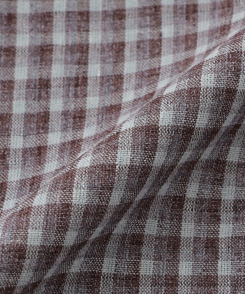 MACKINTOSH PHILOSOPHY(マッキントッシュ フィロソフィー)の「GREY LABEL リネンミックスチェックジャケット(テーラードジャケット・レディース・ベージュ系その他4・2)」の10枚目の写真