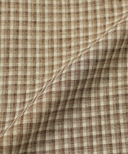 MACKINTOSH PHILOSOPHY(マッキントッシュ フィロソフィー)の「GREY LABEL リネンミックスチェックジャケット(テーラードジャケット・レディース・ベージュ系その他4・2)」の11枚目の写真