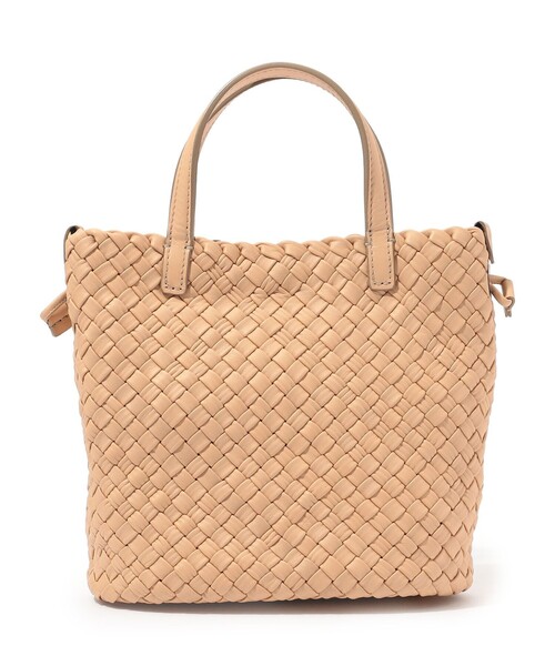 falorni(ファロルニ)の「FALORNI 2WAY TOTE バッグ(トートバッグ・レディース・ベージュ・FREE)」の1枚目の写真