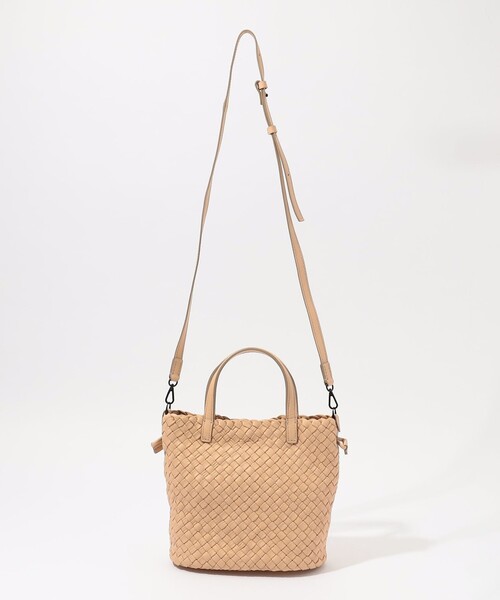 falorni(ファロルニ)の「FALORNI 2WAY TOTE バッグ(トートバッグ・レディース・ベージュ・FREE)」の9枚目の写真