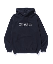 XLARGE | STANDARD LOGO HOODED SWEATSHIRT(パーカー)