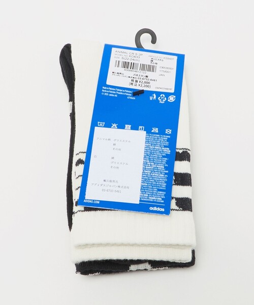 adidas Originals(アディダスオリジナルス)の「<adidas Originals>アニマル クルーソックス/2P(ソックス/靴下・レディース・その他1・S)」の9枚目の写真