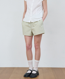 BASIC COTTON SHORTS_MINT