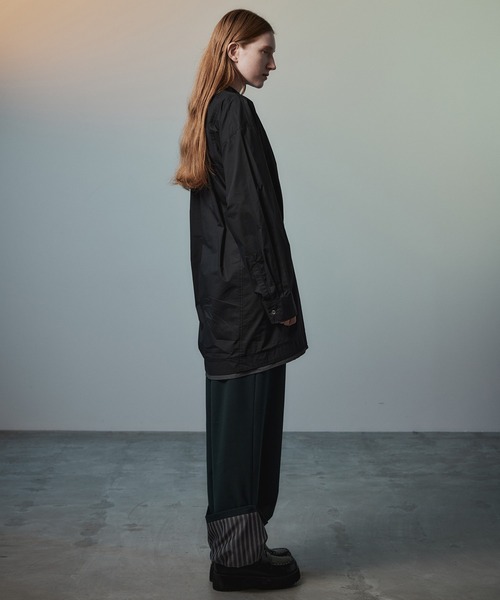 MAISON SPECIAL(メゾンスペシャル)の「Shirt Tunic/シャツチュニック(シャツ/ブラウス・レディース・ブルー/ホワイト/ブラック・FREE)」の5枚目の写真