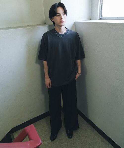 SENSE OF PLACE by URBAN RESEARCH(センスオブプレイスバイアーバンリサーチ)の「サイドタックワイドスラックス(その他パンツ・メンズ・アイボリー/ブラック/ネイビー・LARGE/MEDIUM)」の21枚目の写真