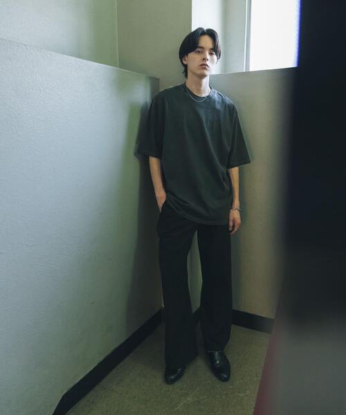 SENSE OF PLACE by URBAN RESEARCH(センスオブプレイスバイアーバンリサーチ)の「サイドタックワイドスラックス(その他パンツ・メンズ・アイボリー/ブラック/ネイビー・LARGE/MEDIUM)」の22枚目の写真