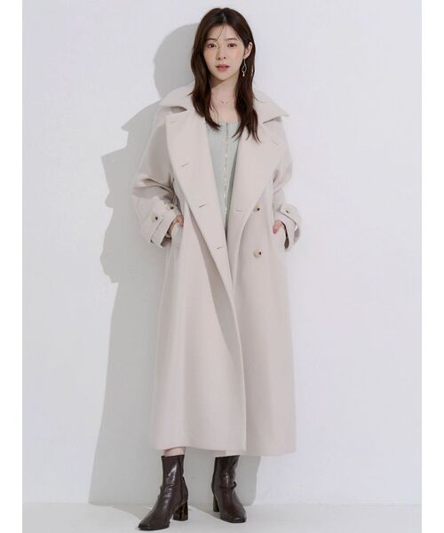MERCURYDUO(マーキュリーデュオ)の「フェイクレザースクエアトゥストレッチショートブーツ(ブーツ・レディース・ブラウン/ブラック・38/36)」の11枚目の写真