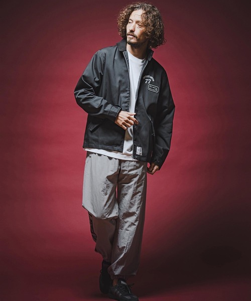 seventy seven(セブンティセブン)の「mp15268- nylon training pants (box collage) ナイロントレーニングパンツ(7726W150)(その他パンツ・メンズ・ブラック/ネイビー/グレー・S/M/L/XL)」の20枚目の写真