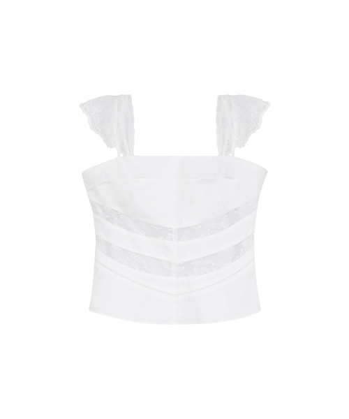 LOTSYOU(ロッツユー)の「Sassy Blouse WHITE(シャツ/ブラウス・レディース・その他・MEDIUM/SMALL)」の6枚目の写真