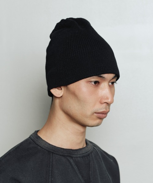bal(バル)の「WHOLE GARMENT BEANIE(ニットキャップ/ビーニー・メンズ・ブラック/ブラウン/レッド・FREE)」の8枚目の写真