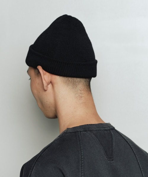 bal(バル)の「WHOLE GARMENT BEANIE(ニットキャップ/ビーニー・メンズ・ブラック/ブラウン/レッド・FREE)」の12枚目の写真