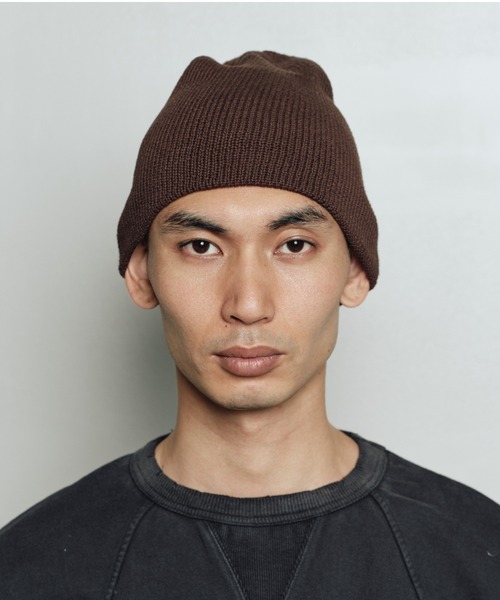 bal(バル)の「WHOLE GARMENT BEANIE(ニットキャップ/ビーニー・メンズ・ブラック/ブラウン/レッド・FREE)」の13枚目の写真