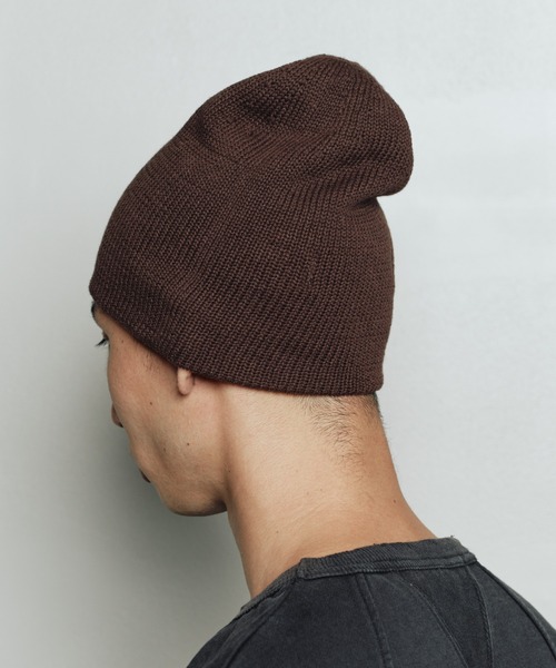 bal(バル)の「WHOLE GARMENT BEANIE(ニットキャップ/ビーニー・メンズ・ブラック/ブラウン/レッド・FREE)」の14枚目の写真