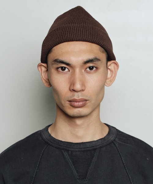 bal(バル)の「WHOLE GARMENT BEANIE(ニットキャップ/ビーニー・メンズ・ブラック/ブラウン/レッド・FREE)」の15枚目の写真